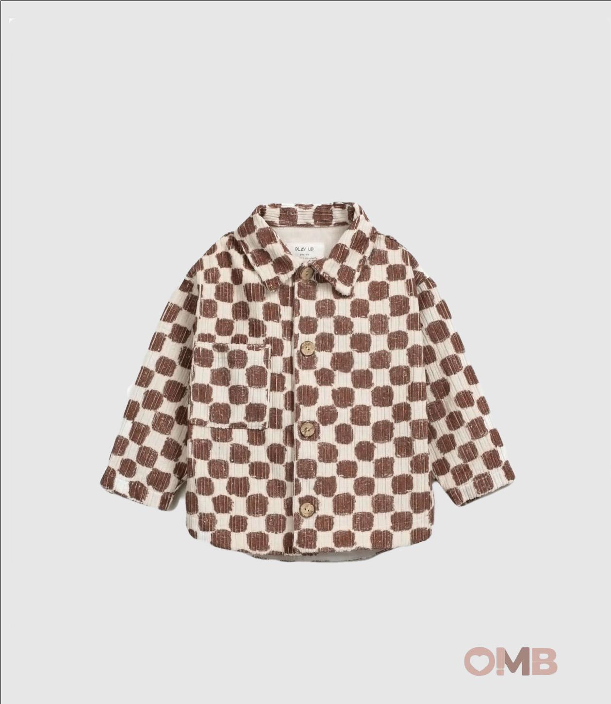 Camicia Play Up bambino 3AR11251 Marrone 3AR11251 QUADRI PLAY UP 