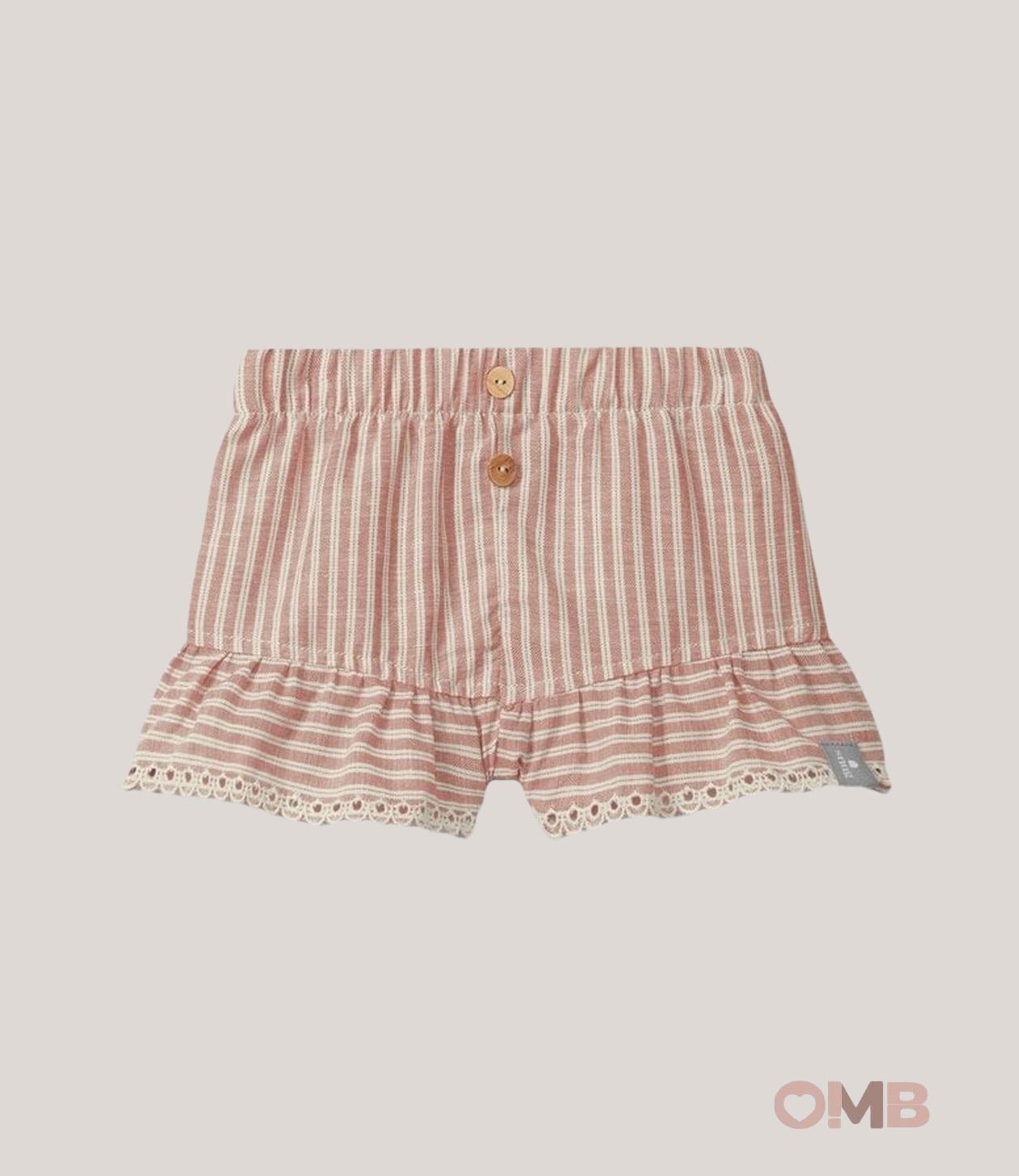 Short neonata SNUG 6S065A Terracotta 6S065A RIGA SNUG 