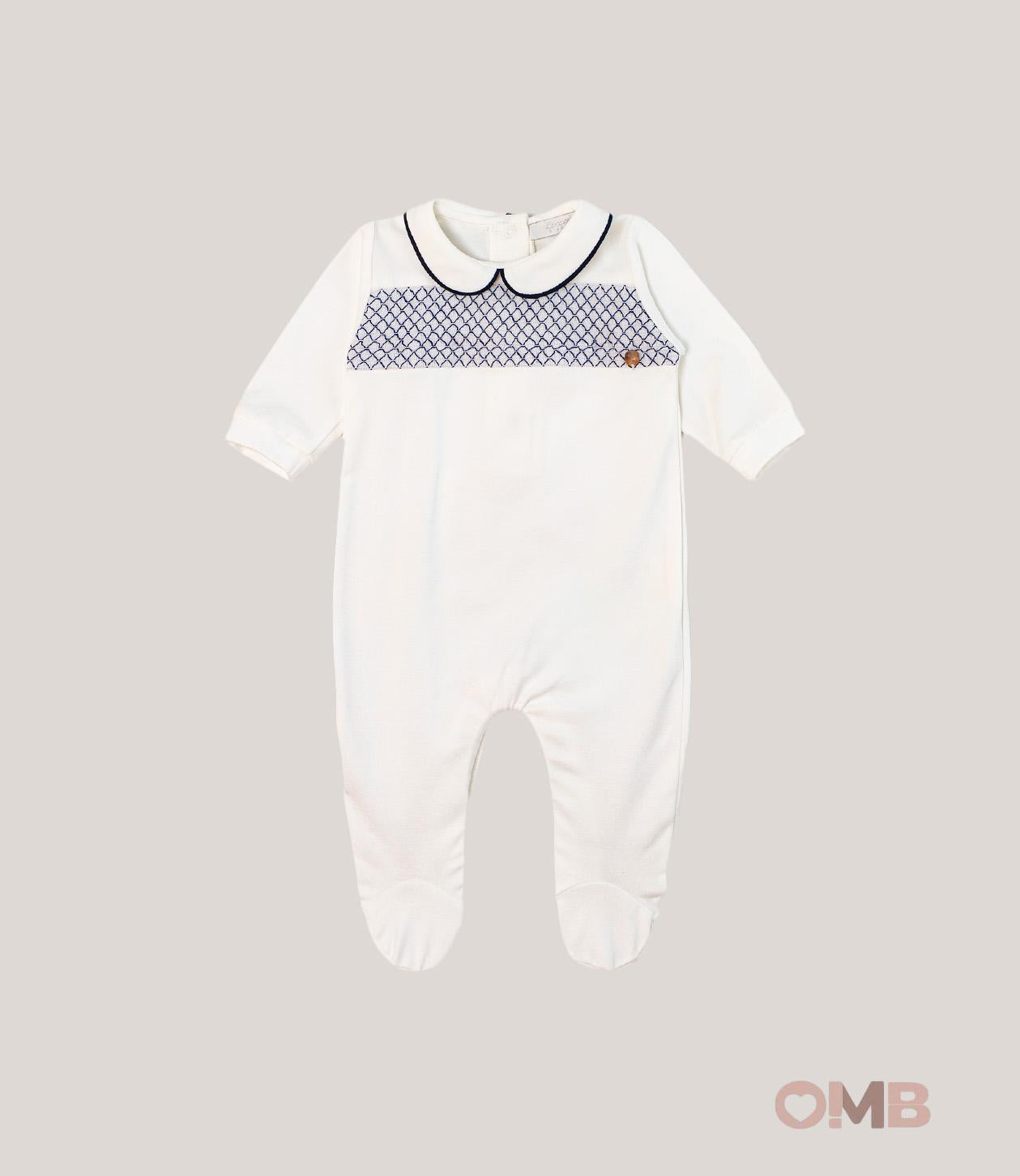 Tutina neonato COCCODE C63020 3 Bianco C63020.3 BIANCO/BLU COCCODE 