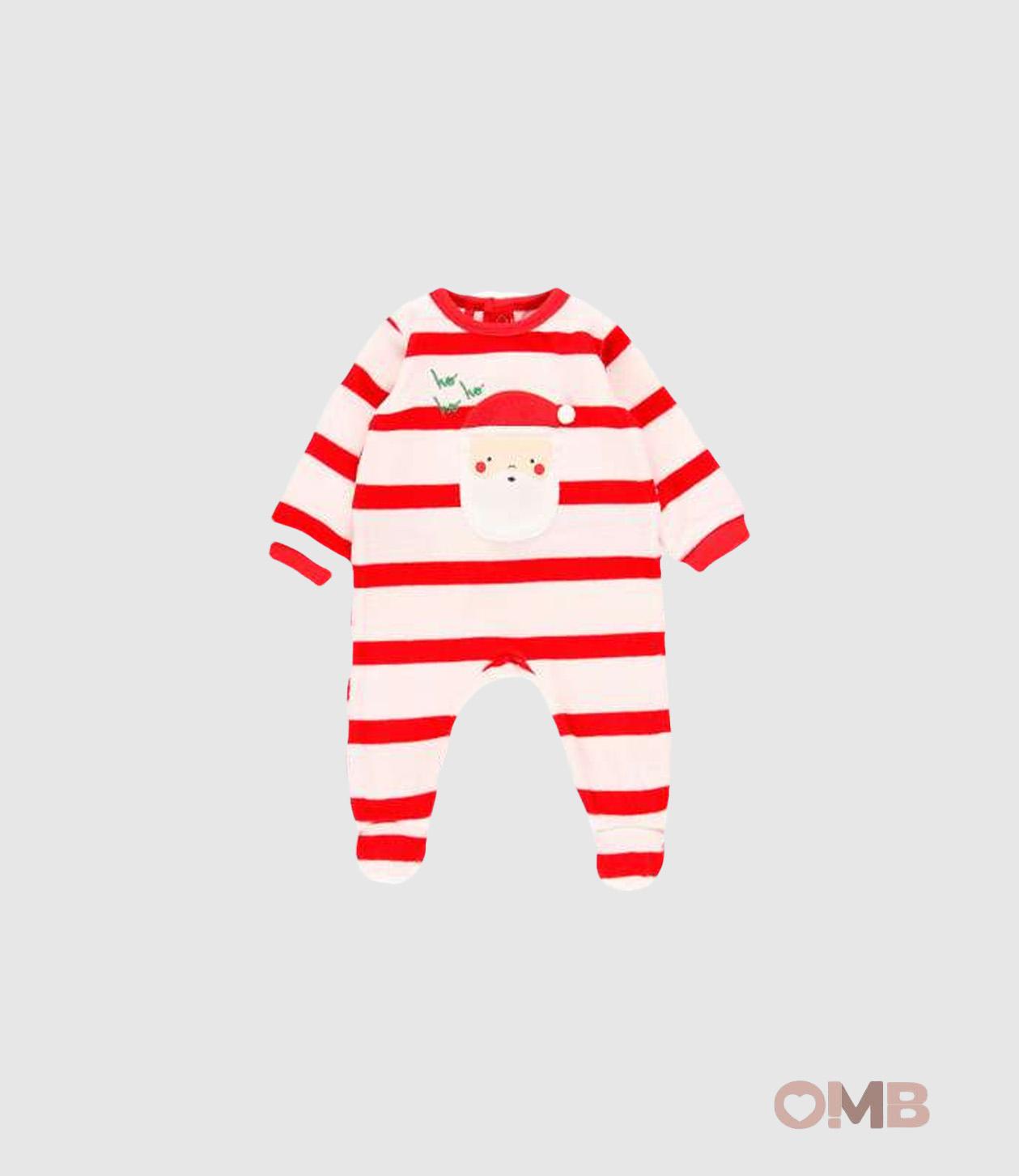 Tutina BOBOLI neonato 90B104 Rosso<BR/> 90B104 RIGHE BOBOLI 