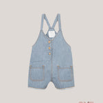 Salopette bambina PLAY UP 4AS11504 Denim 4AS11504 DENIM PLAY UP 