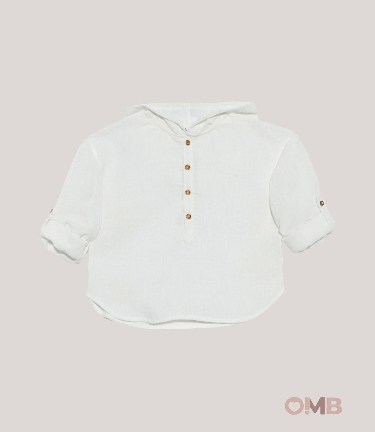 Camicia bambino LALALU CML250 Bianco<BR/> CML240 BIANCO LALALU 