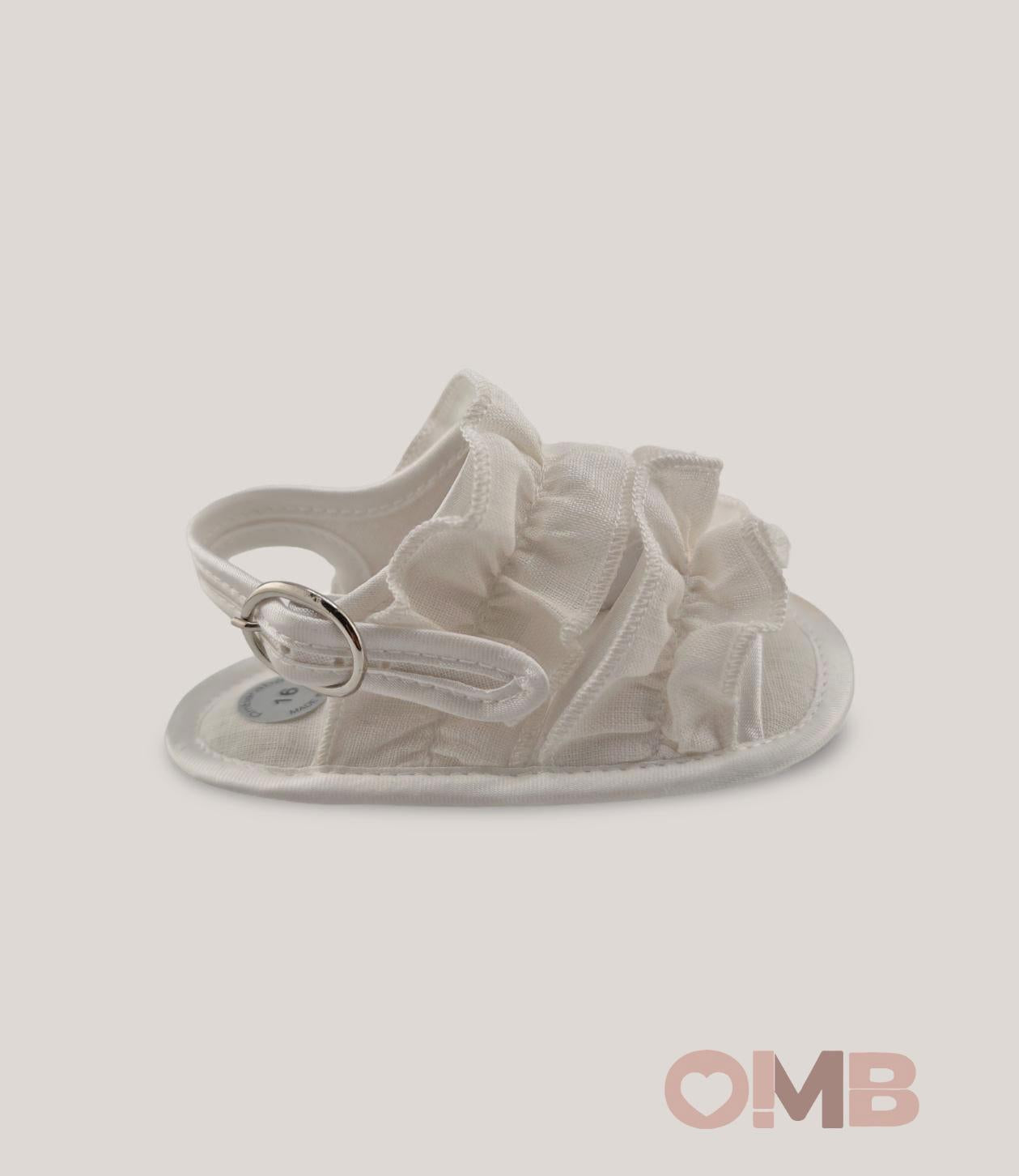 Sandali Neonata Ambarabà 41109 bianchi 41109 BIANCO AMBARABA' 