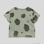 T-shirt neonato Play Up 11053 verde 11053 VERDE PLAY UP 