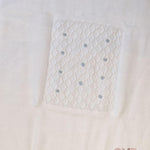 Coperta neonato PEPECE' 2450 Bianco 2450 BIANCO-CIELO PEPECE' 