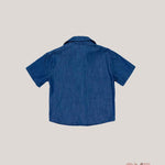 Camicia MANUEL RITZ bambino 3406 Blu 3406 BLU MANUEL RITZ 