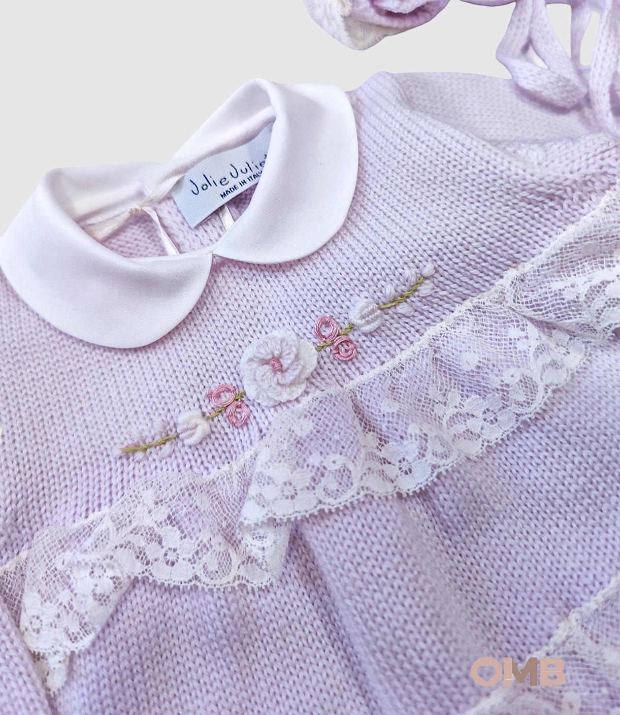 Set nascita JOLIE JULIET neonata CLAUDIAKIT1 Lilla CLAUDIAKIT1 LILLA JOLIE JULIET 