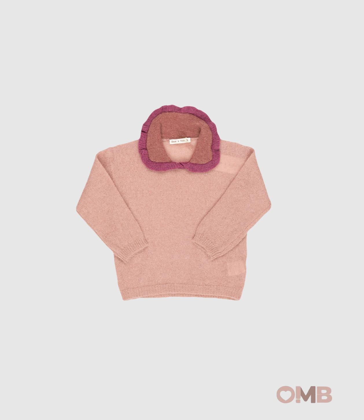 Maglione ZHOE & TOBIAH bambina SWW2 Cipria SWW2 CIPRIA ZHOE & TOBIAH 