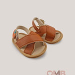 Sandali Neonata Illytrilly Aranacia marroncini SANDALI ARANCIA ILLYTRILLY 