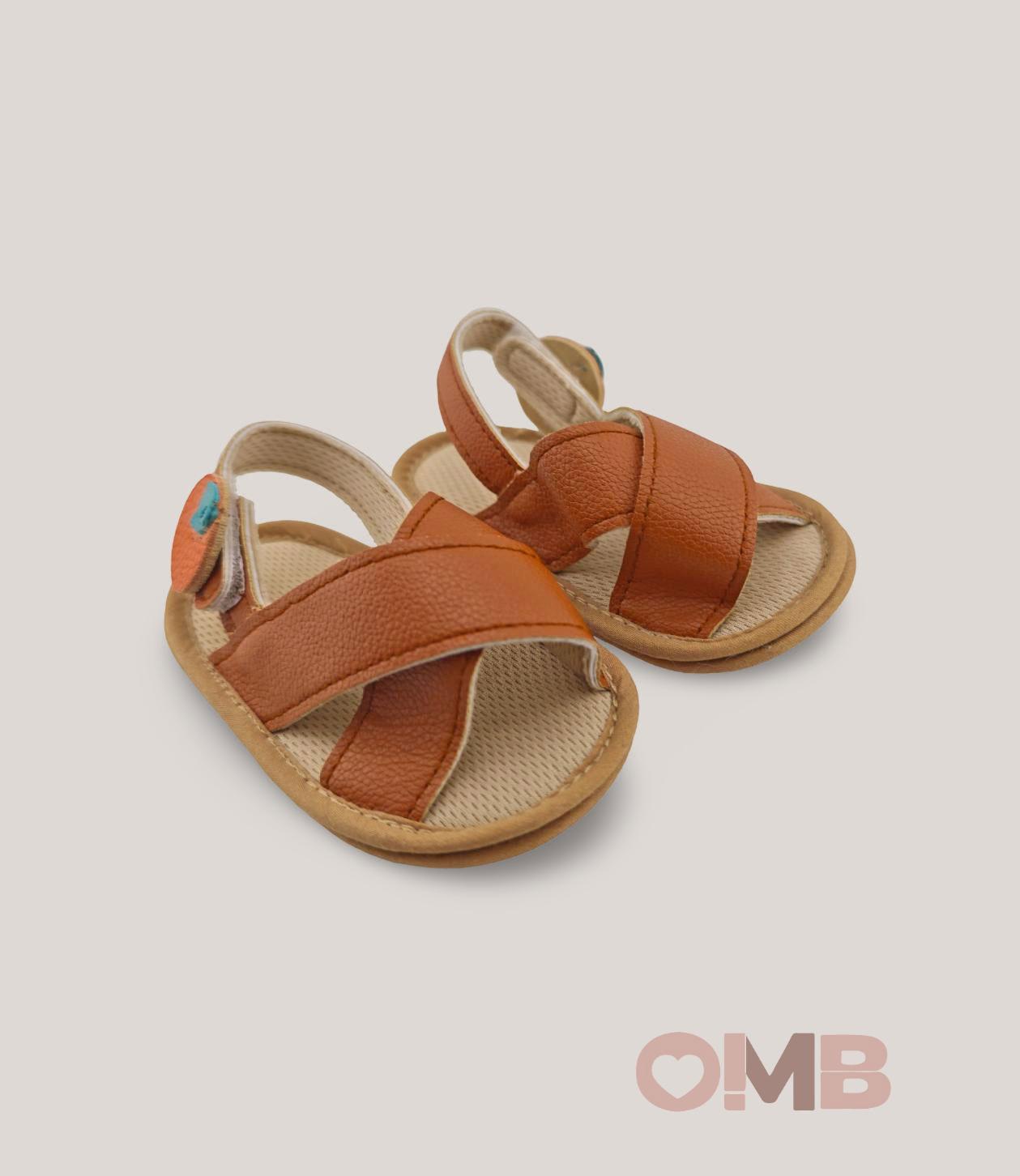 Sandali Neonata Illytrilly Aranacia marroncini SANDALI ARANCIA ILLYTRILLY 