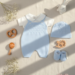 Set nascita BABY LORD neonato 398 765 686 Cielo 398-765-686 CIELO-BIANCO BABY LORD 