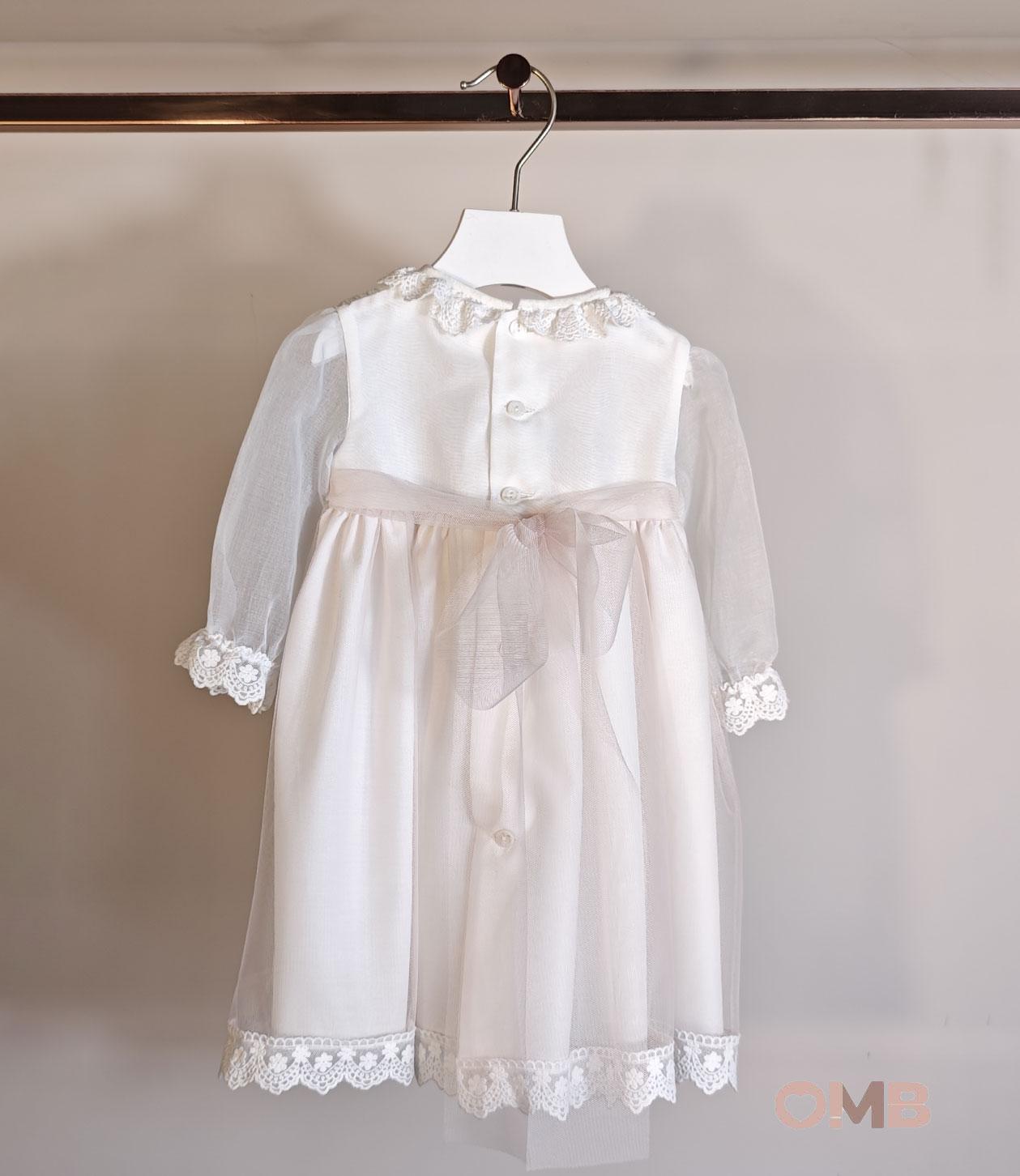 Abito NISERET neonata 5666 Salmone 5666 037 NISERET 