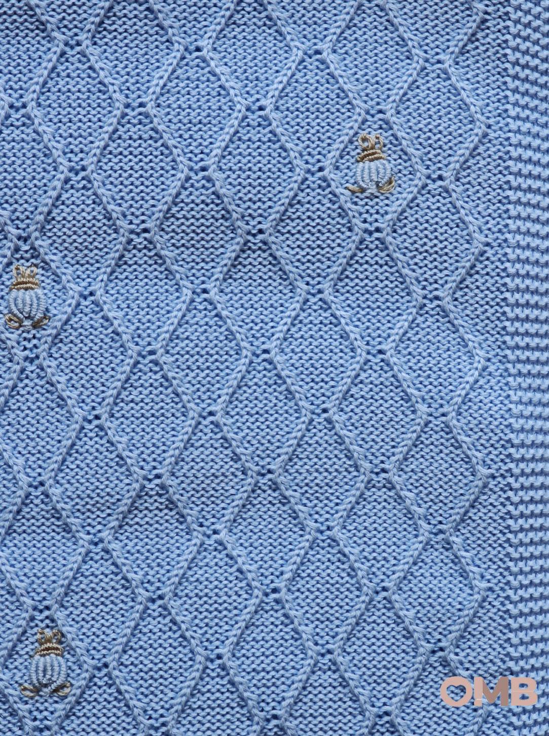 Coperta neonato PEPECE' 2450 Cielo 2450 CONIGLIETTO PEPECE' 