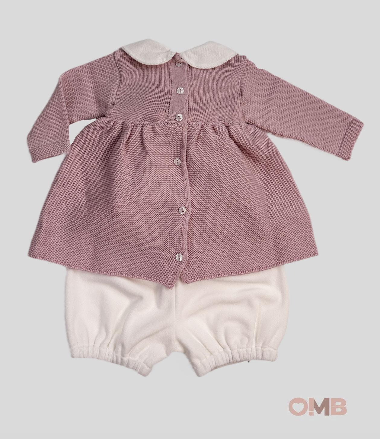 Completo Neonata Baby Lord 401 rosa antico 401 RO-BCO BABY LORD 